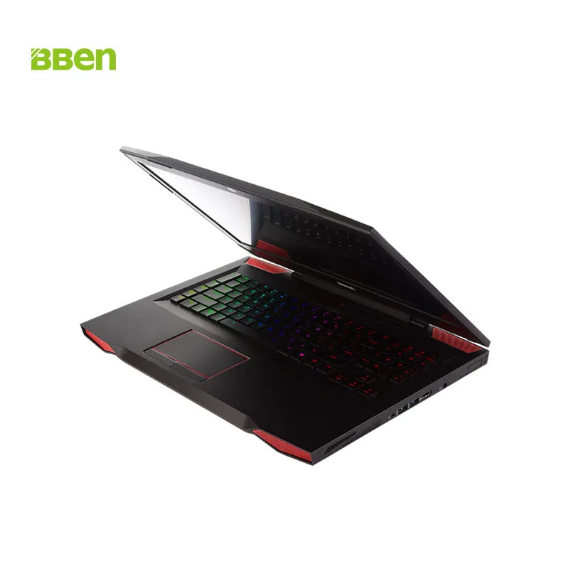 Bben G17 17 3 &quotWindows 10 Intel I7 Ноутбук игровой компьютер 7700HQ Процессор NVIDIA GTX1060 6 г