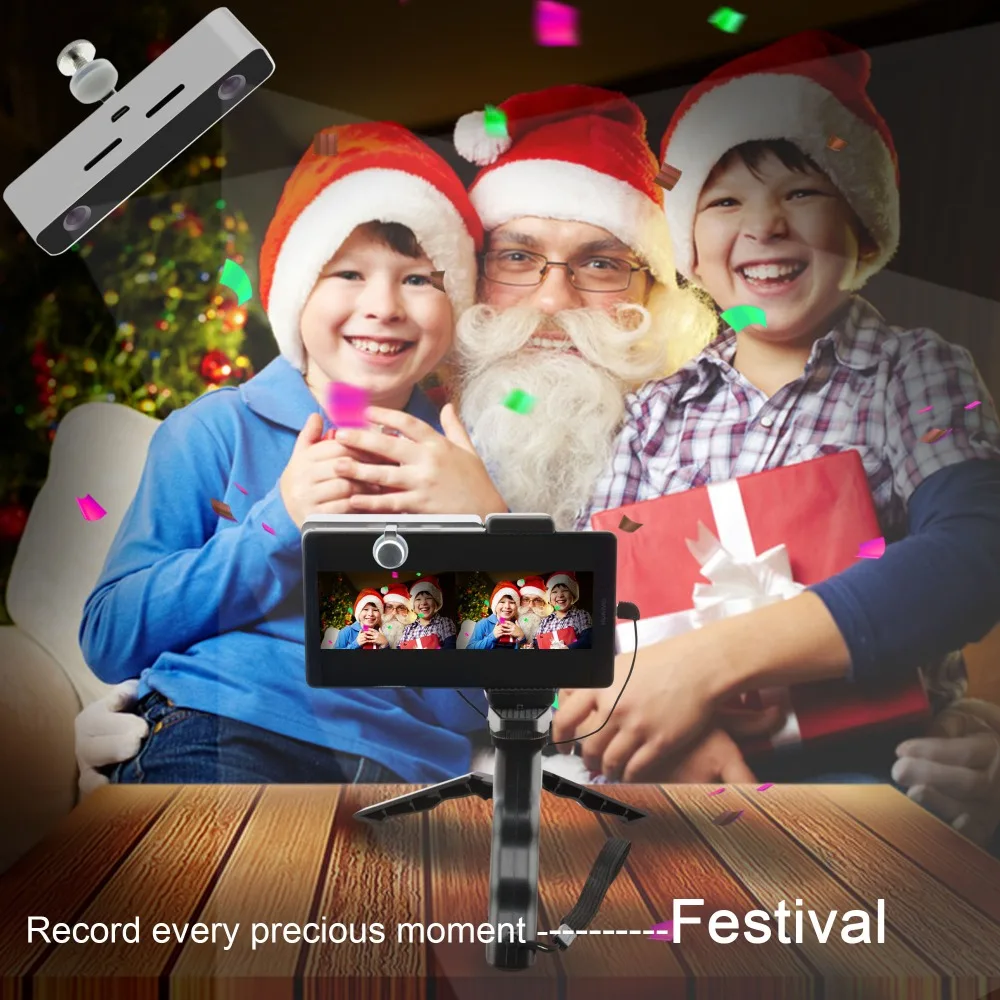 2017 Лидер продаж скачать бесплатное приложение левый и правый два объектива 3D 360 VR