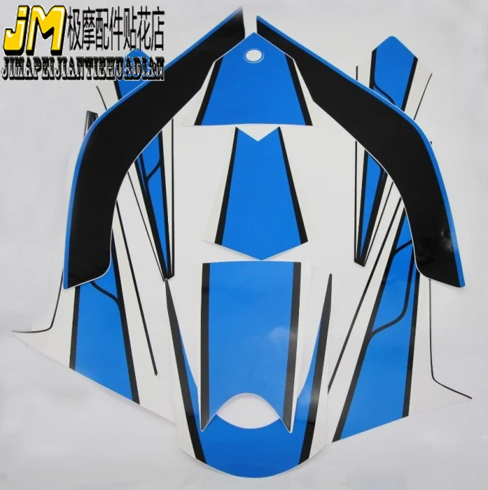 

Freeshipping Motorcycle Decals Dtickers with 3D Logo for TMAX530 2013-2015 Whole Car - Blue Color