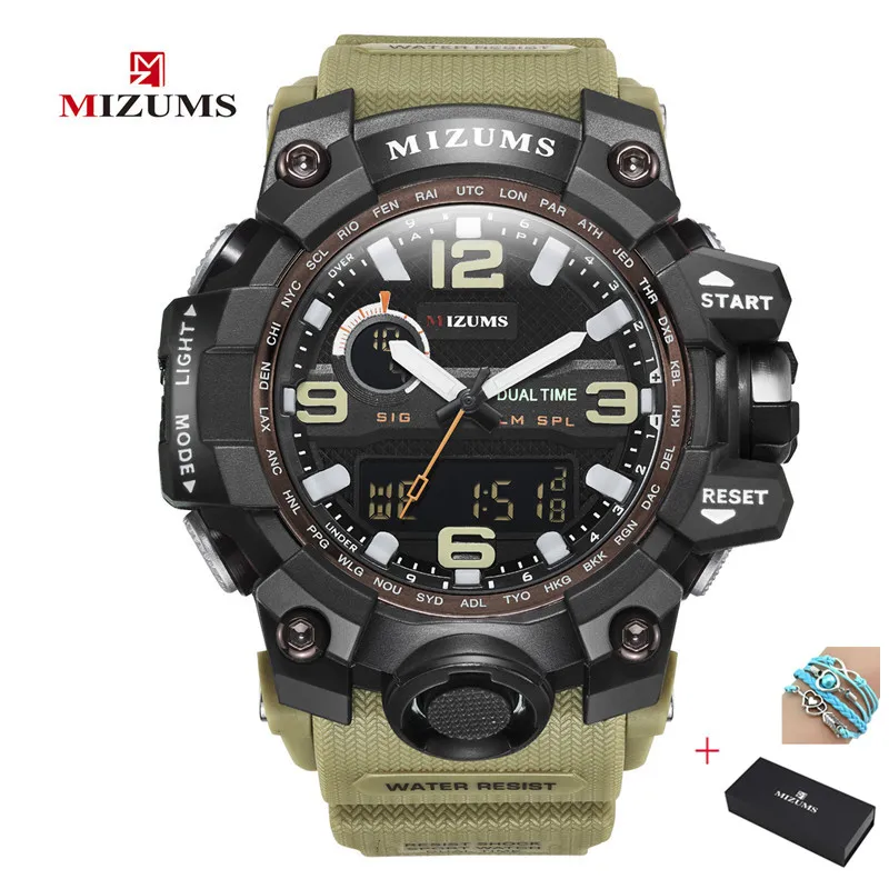 Мужские Водонепроницаемые Силиконовые кварцевые часы для занятий спортом и