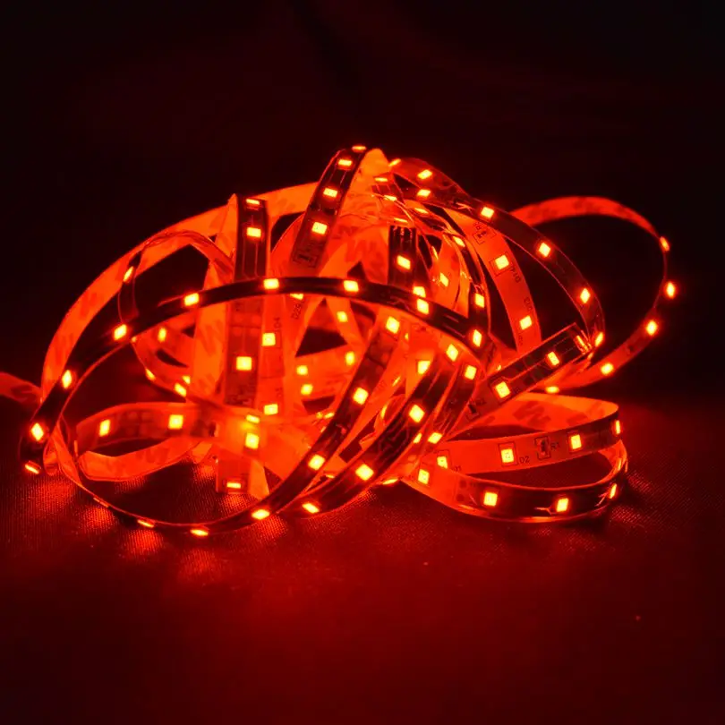 Лента светодиодная RGB SMD 2835 3528 300 12 В постоянного тока не водонепроницаемая | Лампы
