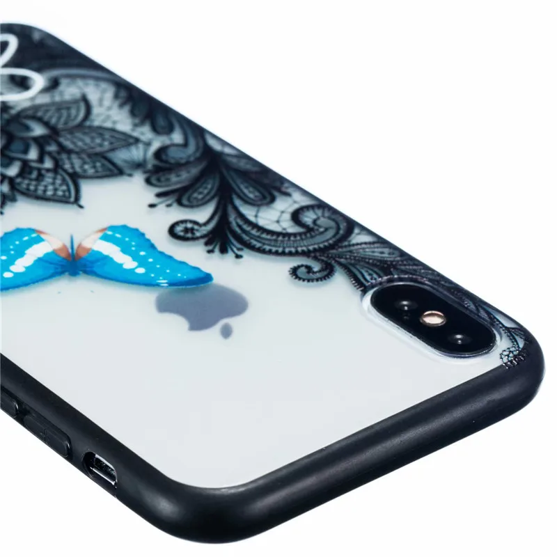 DISCASE для iphone 8 Plus 6 S 7 мобильных чехол телефона Xs Max XR охватывает прекрасный