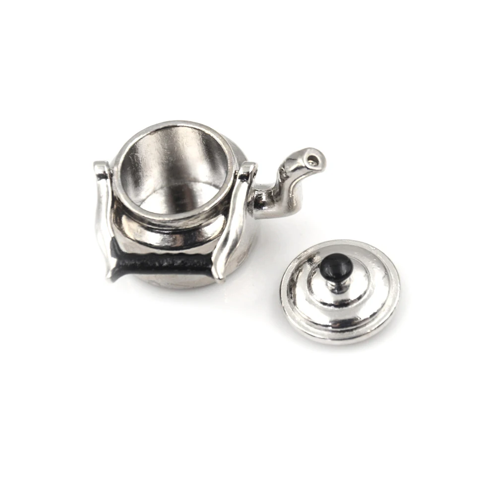 

Wholesale 1:12 Dollhouse Miniature Metal Tea Kettle/Tea Pot Classic Pretend Play Furniture Toys for Kitchen Accessory