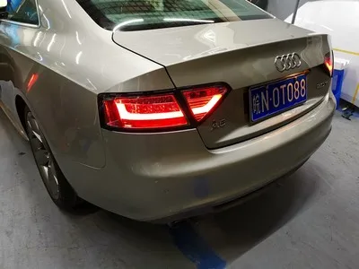 1 комплект стайлинга автомобилей задний светильник для Audi A5 хвост светильник DRL+ тормоз+ Парк+ сигнала 2008 2009 2010 2011 2012 2013 2018y