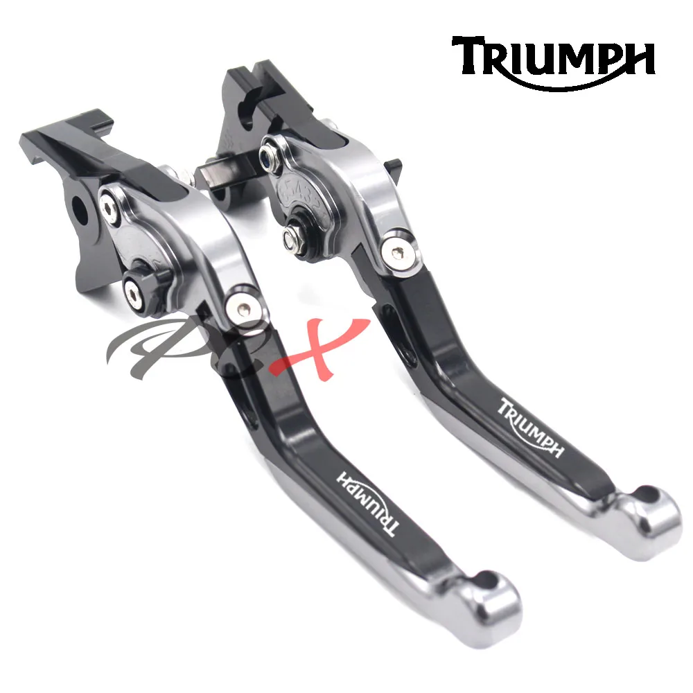 

For Triumph 675 STREET TRIPLE 2008-2015 CNC Aluminum Adjustable Folding Extendable Motorcycle Accessories Brake Clutch Levers