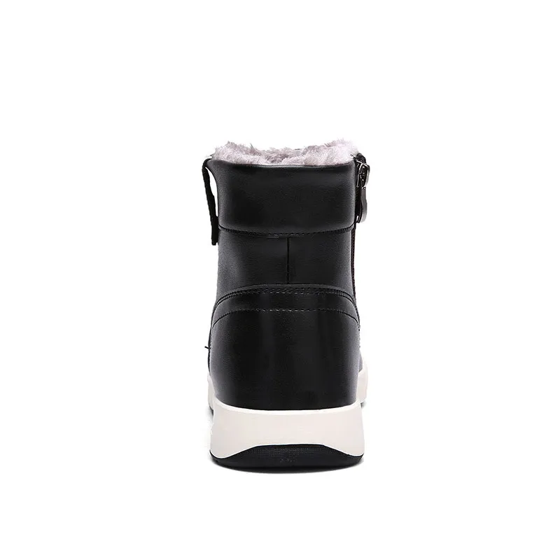 Плюс Размеры 45 Снегоступы Для мужчин зимние Плюшевые Теплые Тапки Ботинки на