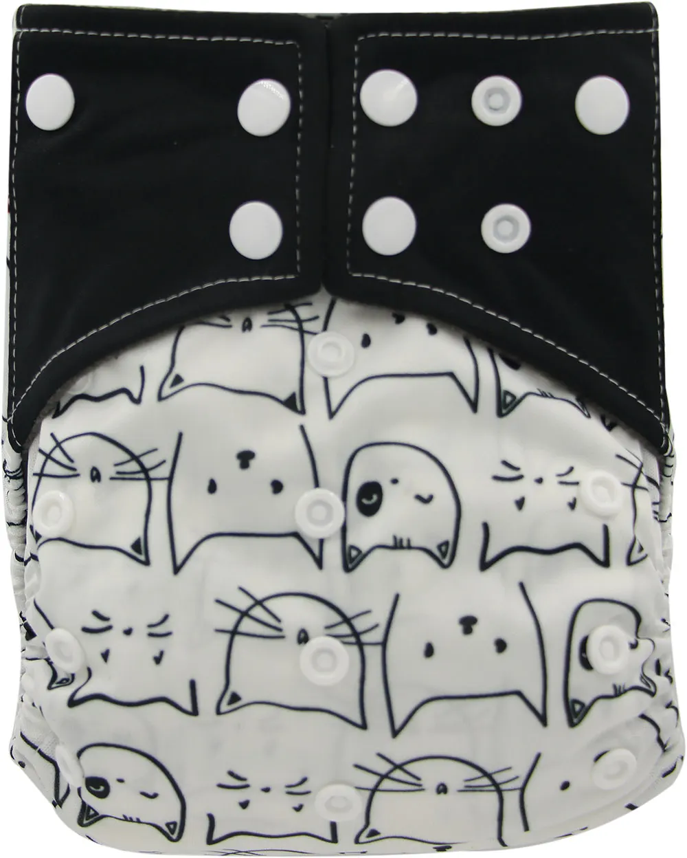 Многоразовые тканевые пеленки подгузники AI2 детские с животным принтом