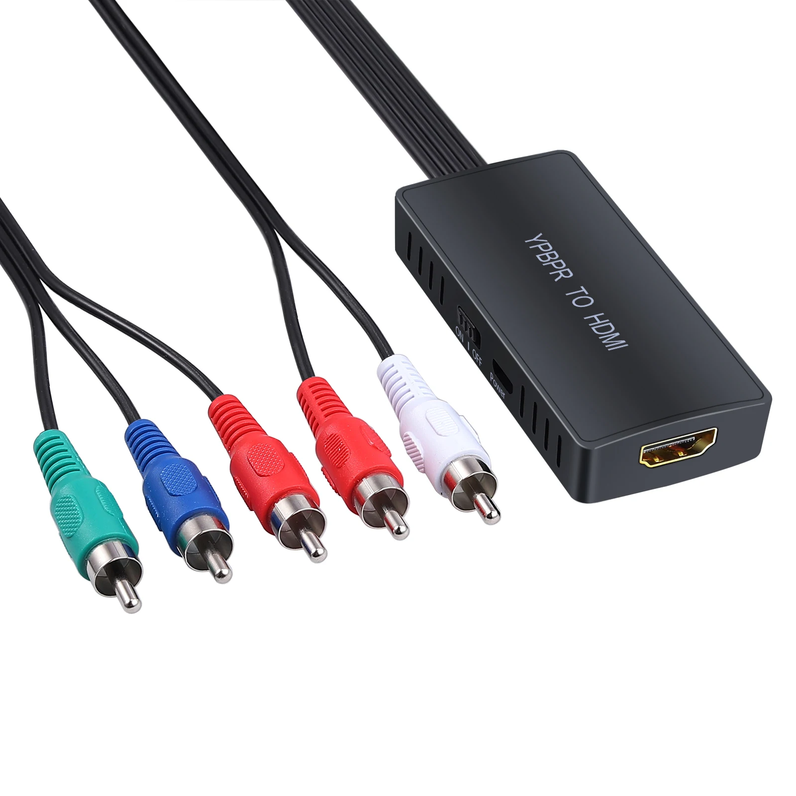 Neoteck 1080P YPbPr в HDMI компонент преобразователя в HDMI адаптер 5RCA RGB YPbPr в HDMI конвертер для PS2 nintendo NGC Xbox DVR