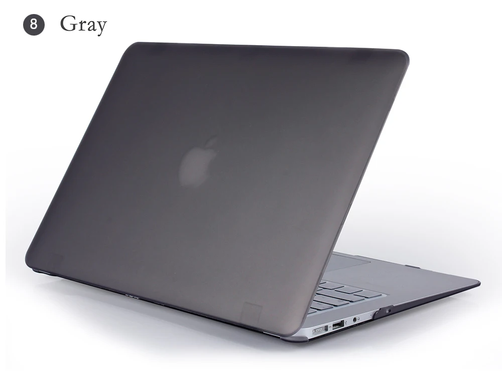 Матовый Жесткий чехол JUNWER для Macbook Air Pro Retina 11 12 13 3 15 4 дюймов Сумка ноутбука Mac book с