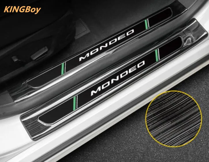 Для Ford Mondeo посвященная порог Добро пожаловать педаль 2019 Новый встроенный внешний