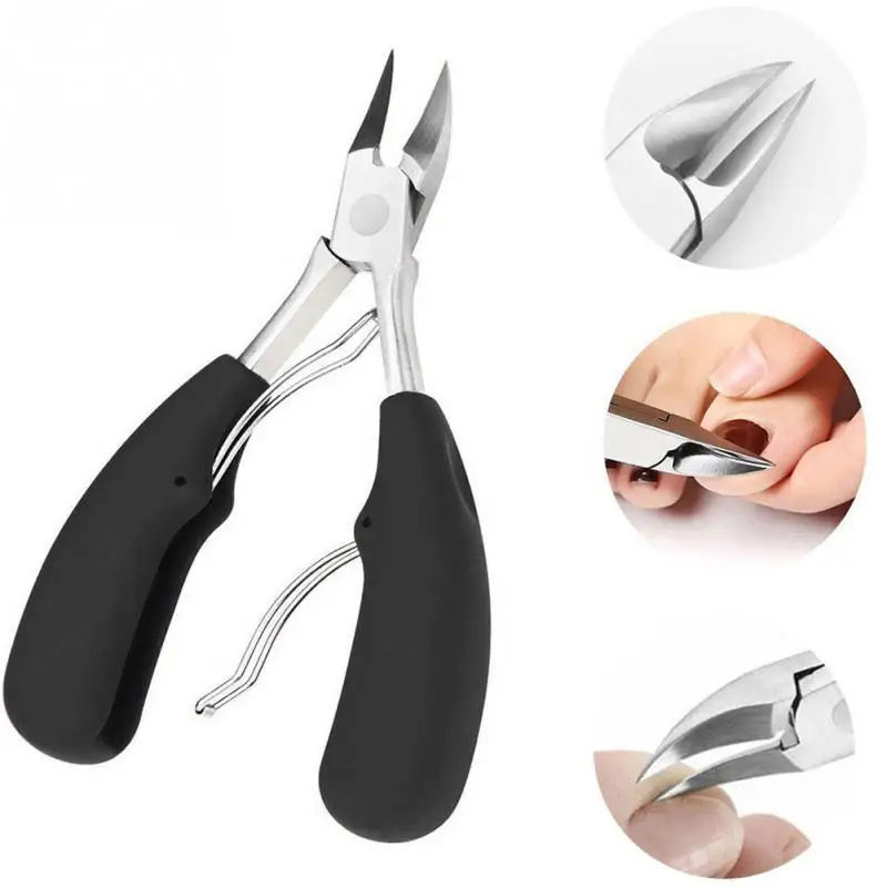 Ножницы для кутикулы ног плоскогубцы Podiatry Уход за ногами ножницы ногтей машинки