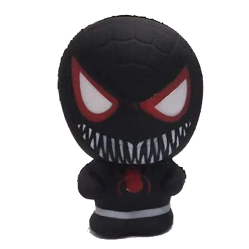 Marvel мягкие игрушки Мстители Человек-паук Капитан Америка Железный человек Халк Супермен фигура Венома сжимаемые игрушки для детей снятие стресса