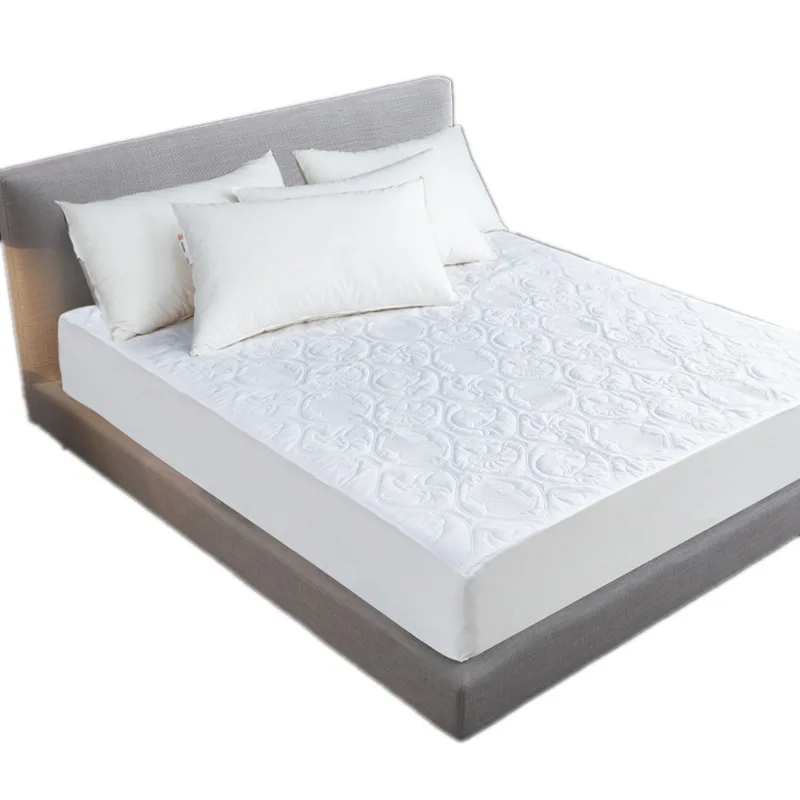 

Europe style Cotton waterproof Bed mattress Embossed bed cover Moisture proof American standard mattress cover Bed Covers