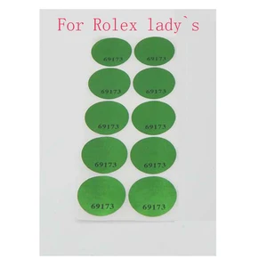 Бесплатная доставка 10 шт. сменная Пленка Наклейки для заднего корпуса часов