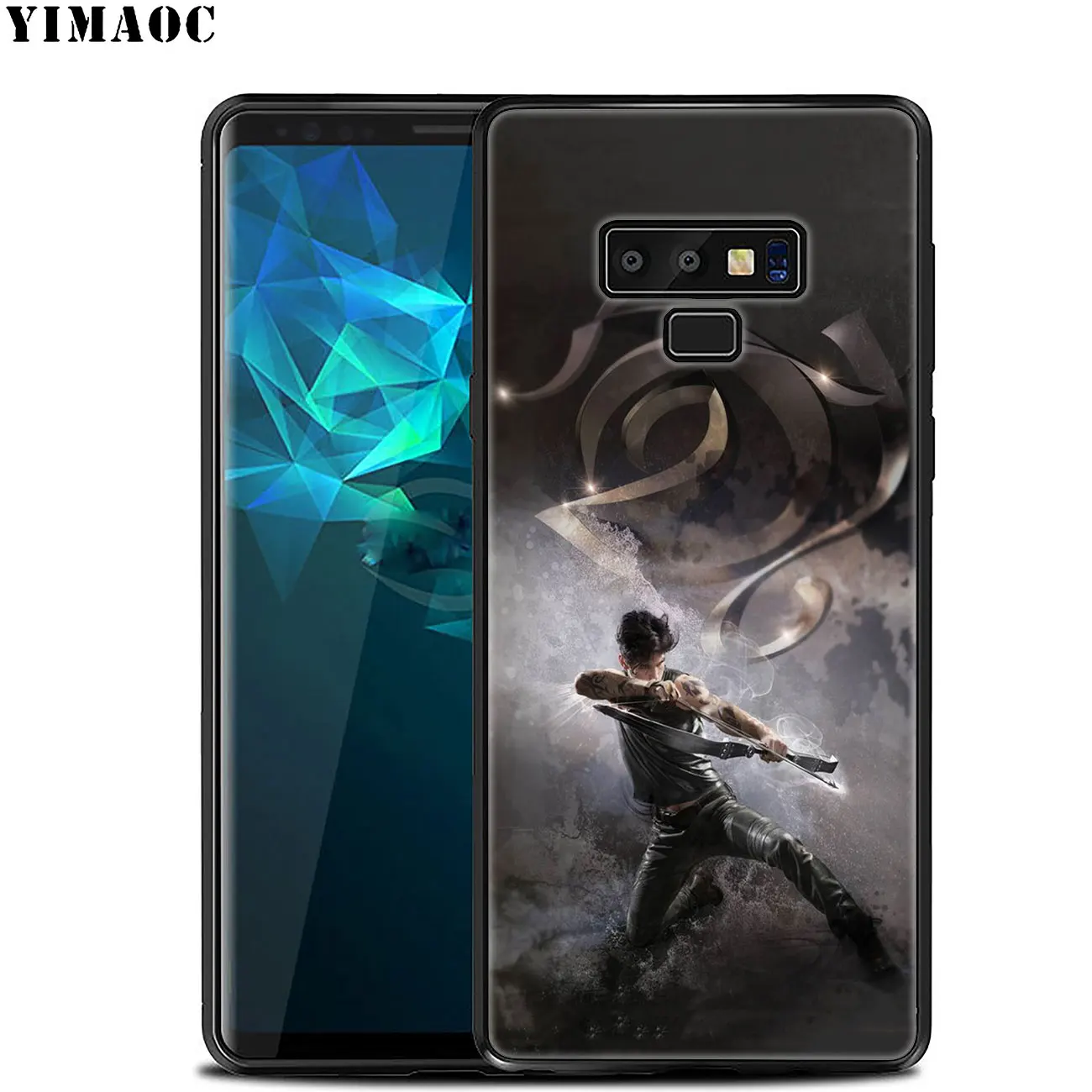 YIMAOC Mortal Instruments City Of Bones Soft Case for Samsung Galaxy A6 A9 A8 A7 2018 A3 A5 2016 2017 Note 9 8 10 Plus Lite | Мобильные
