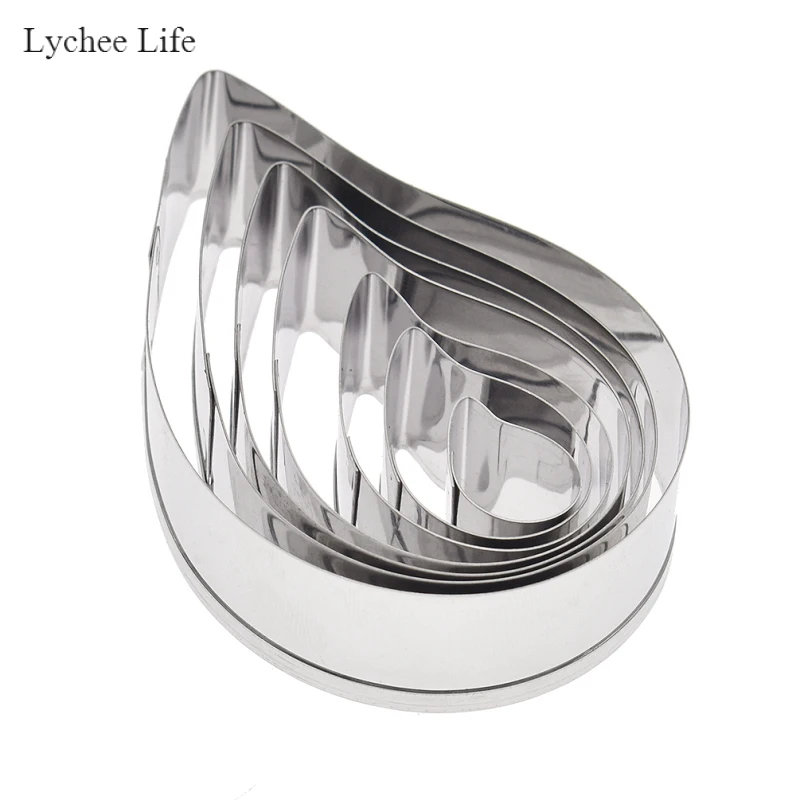 Lychee Life 7 шт./набор из нержавеющей стали Европейский Пейсли спиральный Цветочный