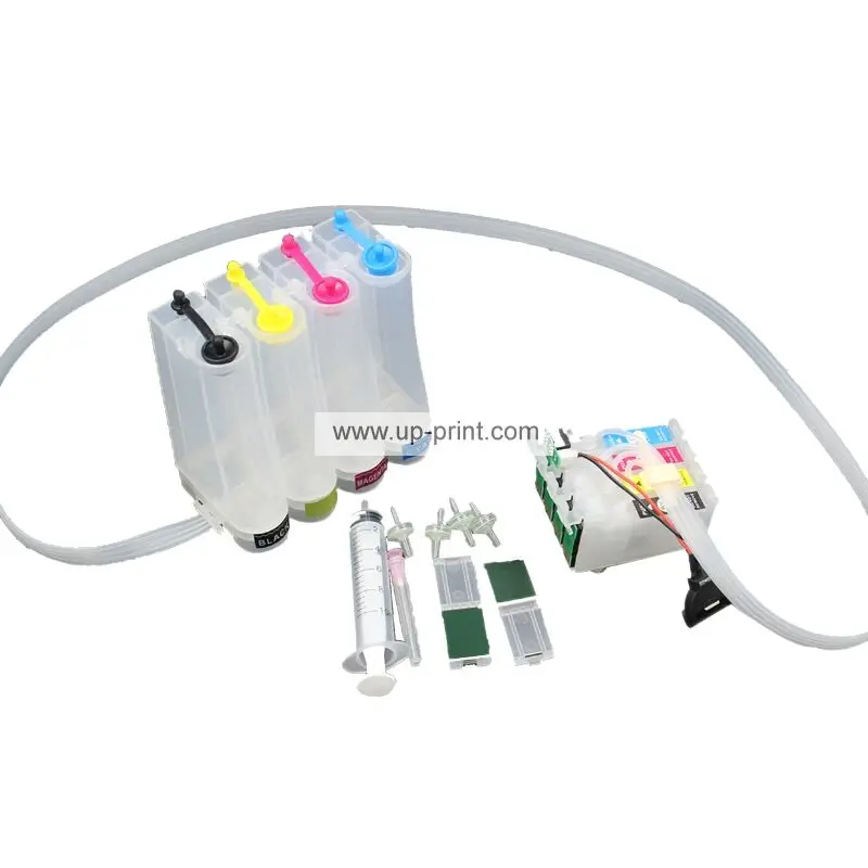 UP 1set27xlt2711Continuous подачи чернил СНПЧ подходит для Epson рабочей силы WF-3640DTWF WF-7715DWF WF-7710DWF