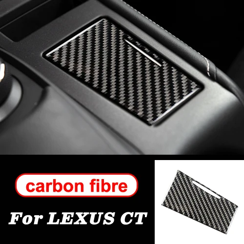 Panel Для LEXUS CT200h LHD RHD аксессуары из углеродного волокна внутренняя отделка автомобиля наклейки шестерни окна дверь CD воздух teering колеса Выход Панель - Название цвета: Panel