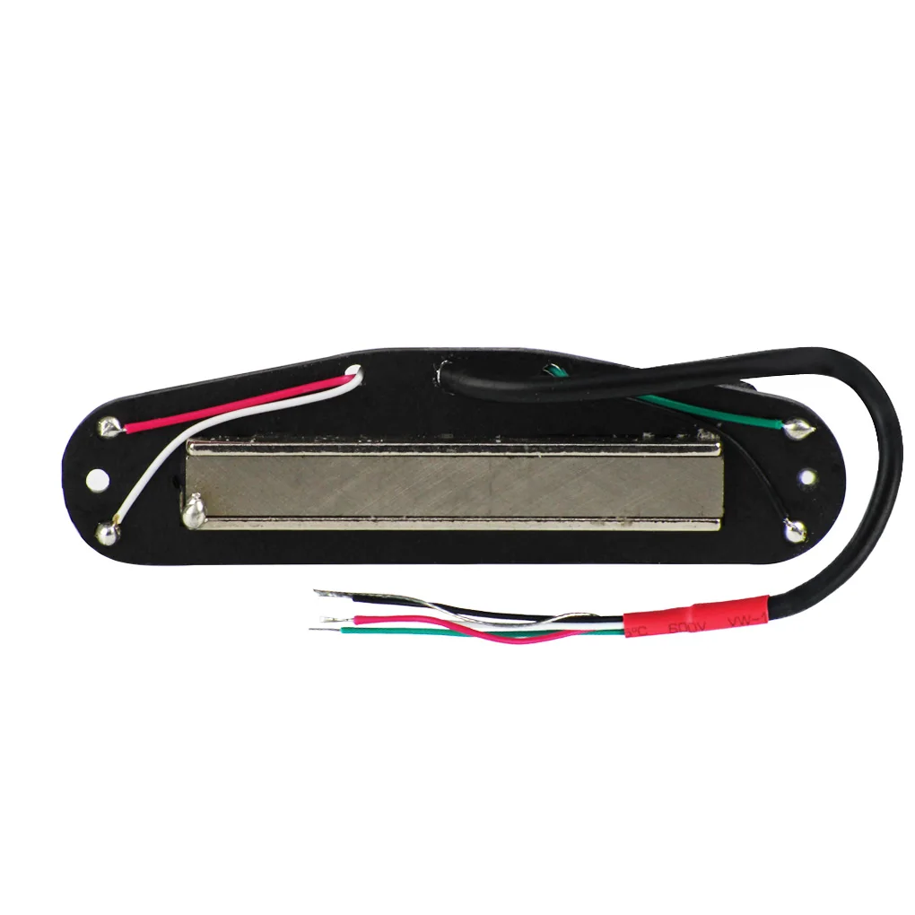 OriPure Alnico 5 пикап Двойной Hot Rail Humbucker электрогитары 13 6 К к белый 4 провода гитары