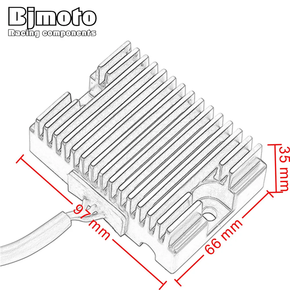 

BJMOTO 74504-78 Motorcycle Voltage Regulator Rectifier For Harley XLS Roadster 1978-1981 KH/SL/SLH/XL/XLC/XLCH/XLH Sportster