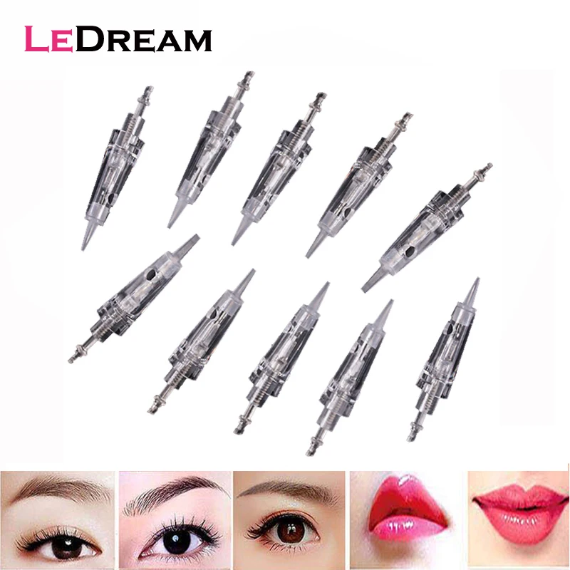 

30pcs/lot Disposable Bayonet Tattoo Needles Cartridges For Permanent Tattoo Manuel Machine Pen With 1RL 3RL 5RL