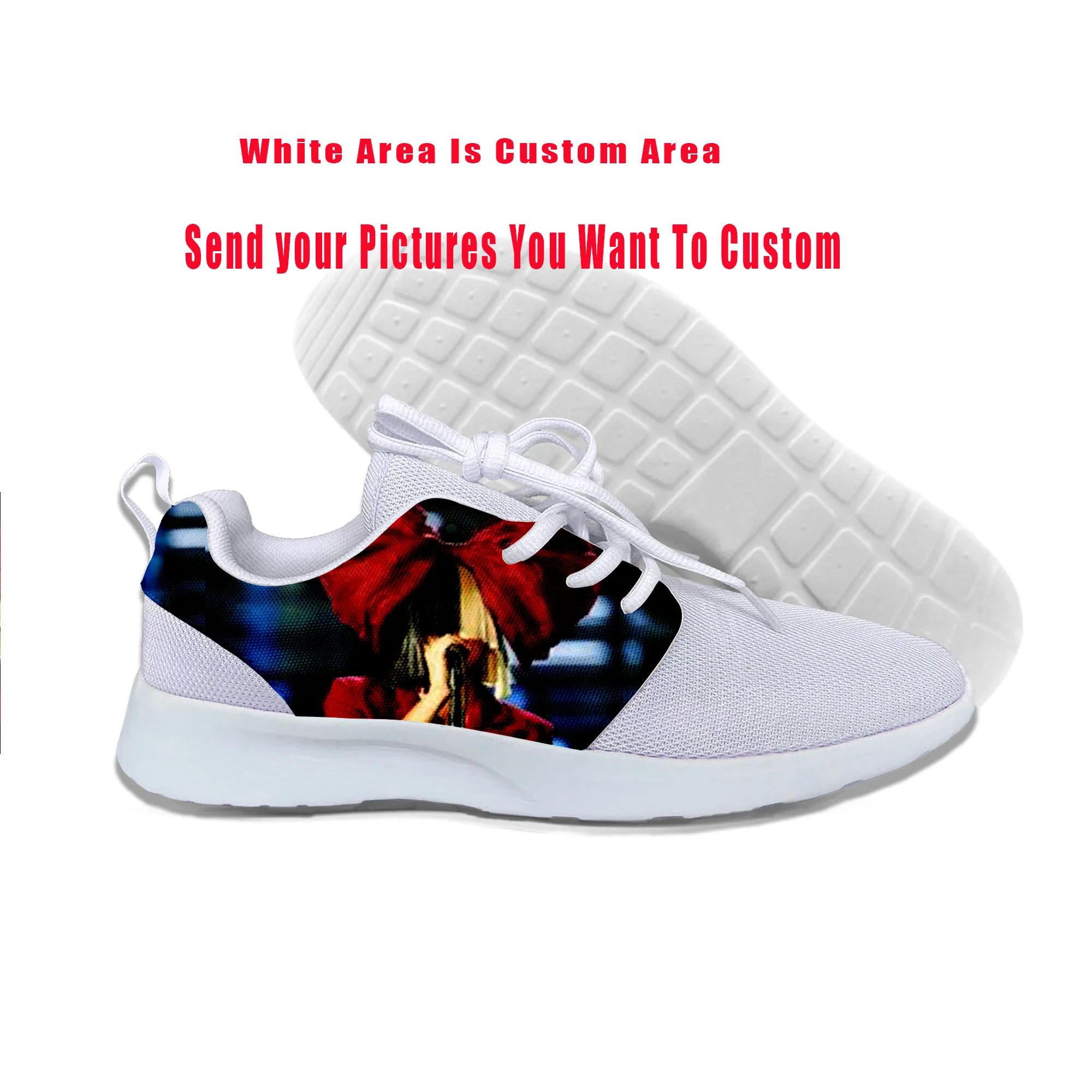2019 Hot Cool Fashion Vogue New Summer Handiness Casual Shoes 3D Printed For Man Woman Pop Music Sia Kate Isobelle Furler | Обувь