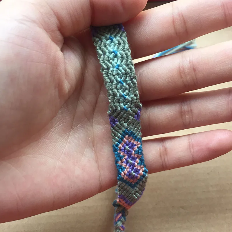 Плетеные браслеты ручной работы в стиле бохо плетеные для йоги Женевы пляжа