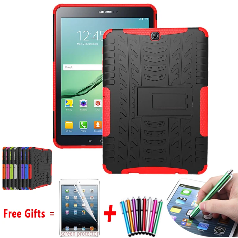 Защитный чехол для Samsung Galaxy Tab S2 9 7 силиконовый с подставкой Hyun T815 T810 T813N T819N|for samsung