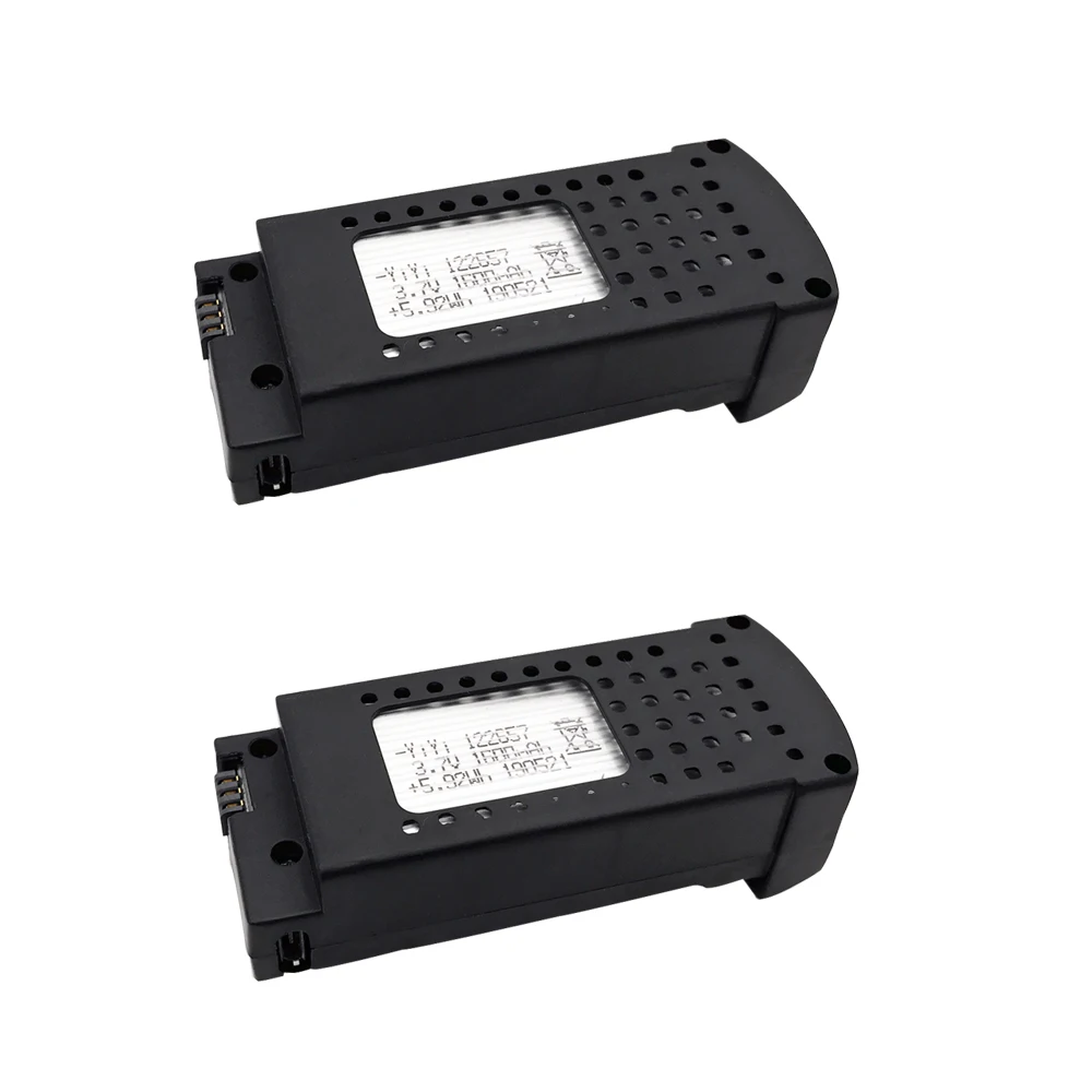 Литий-полимерный аккумулятор для радиоуправляемого вертолета, дрона, квадрокоптера SG106 3,7 в 1600 мАч, 2 шт., запасные части, оптовая продажа, батарея для радиоуправляемого дрона 3,7 в