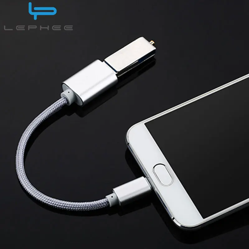 LEPHEE USB Type C to OTG Cable Adapter Type-c Charger Converter for Samsung S8 MacBook Oneplus 5 Xiaomi 6 LG | Электроника