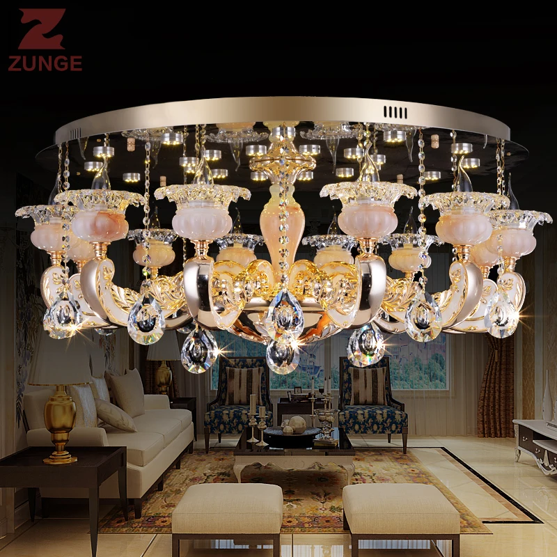 Современная хрустальная люстра для гостиной люстры de cristal Z179 из цинкового сплава