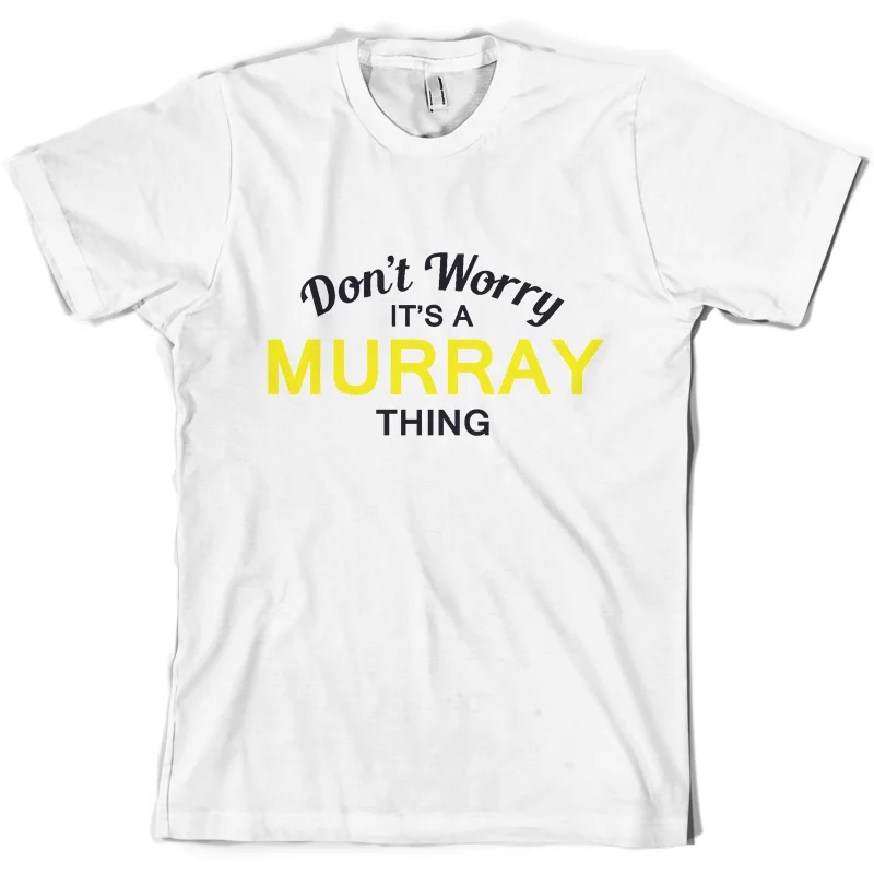 Не волнуйтесь это вещь Мюррей! -Мужская футболка-Семейная Футболка с принтом