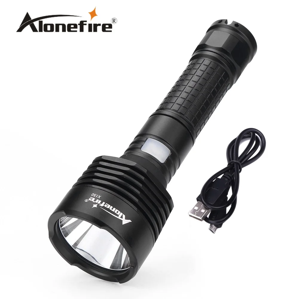 Фонарик Alonefire X150 CREE XM-L2 светодиодный USB фонарик для перезаряжаемой батареи 18650 |