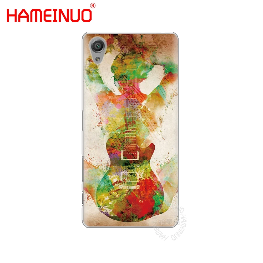 Чехол для телефона HAMEINUO гитары blue music note bass sony xperia C6 XA1 XA2 XA ULTRA X XP L1 L2 compact XR/XZ/XZS PREMIUM |