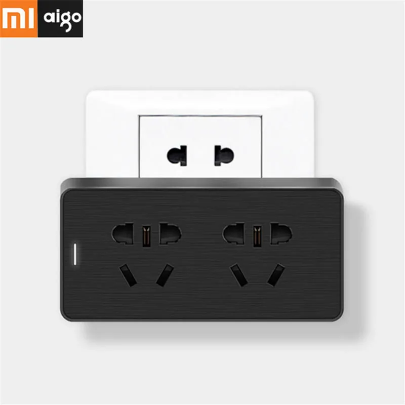 Xiaomi Mijia сетевой преобразователь беспроводной разъем питания конвертер патч-панель защита от перегрузки подходит для домашнего путешествия адаптер