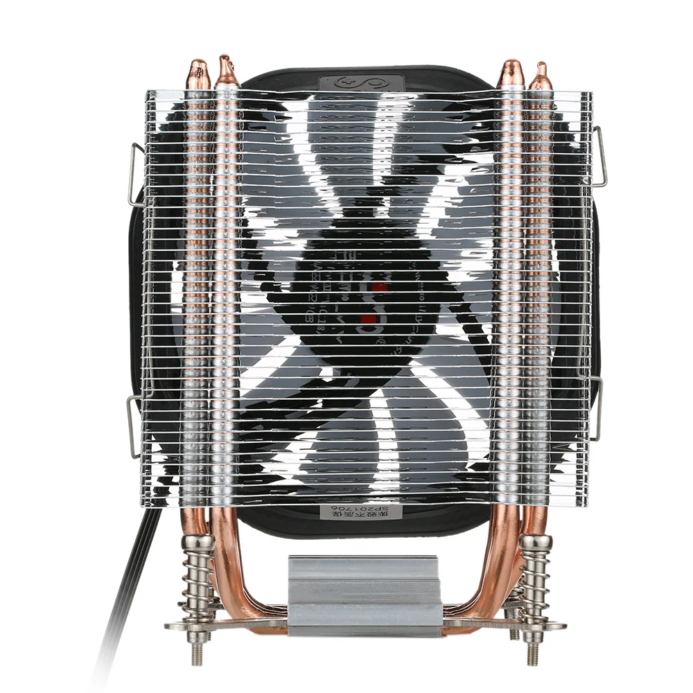 SOPLAY Процессор кулер 3 тепловыми 4pin 115 мм ШИМ Вентилятор Cooler 4 линий ПК для Intel LGA 1150 1151 1155 1156 Процессор охлаждающий вентилятор радиатора