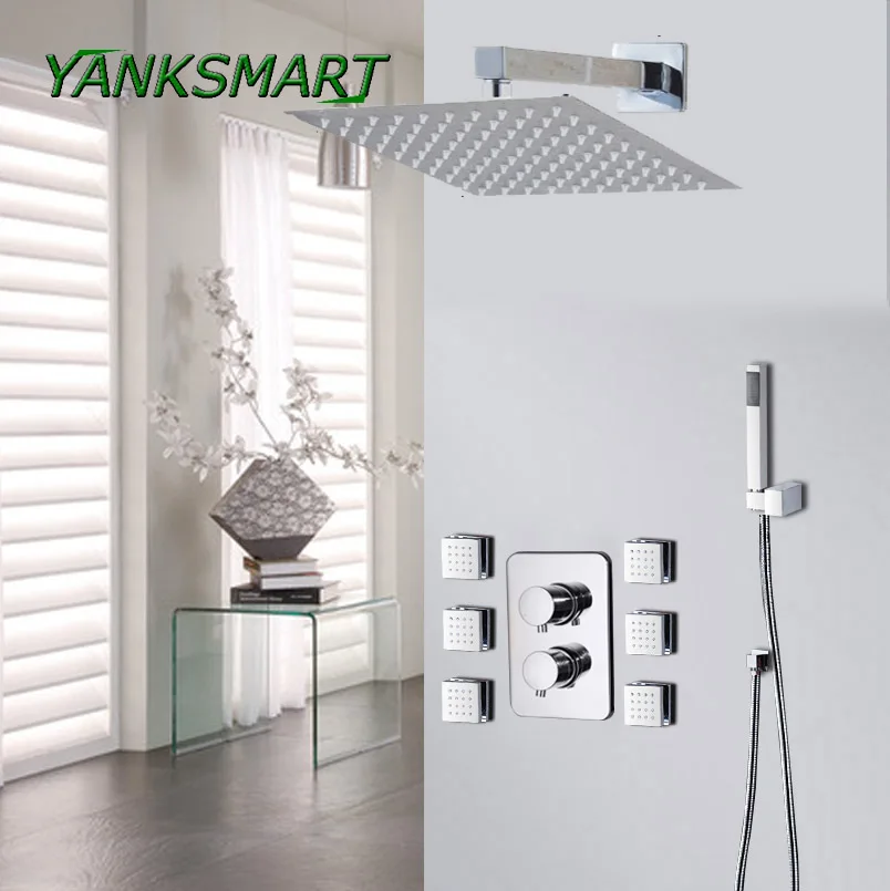 YANKSMART 1 комплект, высокое качество, смеситель для душа, набор для ванной, смеситель для душа, краны для ванной, для душа, Aall, монтируемый, torneira, ...
YANKSMART 1 комплект, высокое качество, смеситель для душа, набор для ванной, смеситель для душа, краны для ванной, для душа, Aall, монтируемый, torneira, ...