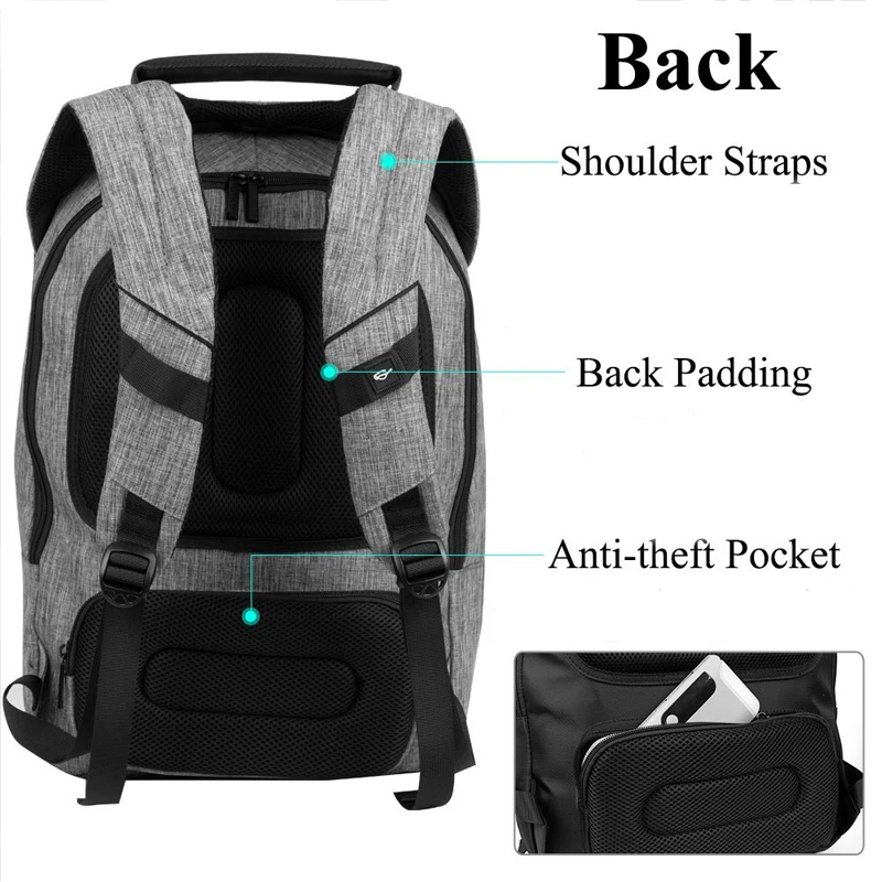 DTBG брендовый ноутбук Mochila 40*23*50 см простой компьютерный рюкзак для мужчин и женщин