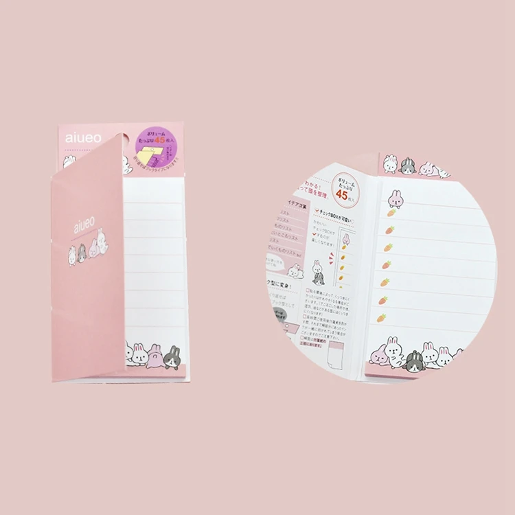 Милые животные кошка панда Липкие заметки Kawaii блокнот для заметок мультфильм планировщик сделать список блокнот школьные канцелярские принадлежности