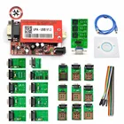 Лучшее качество Оригинал UPA USB программист с полным Адаптеры upa usb программист v1.3 Авто Ecu программистов upa usb программист