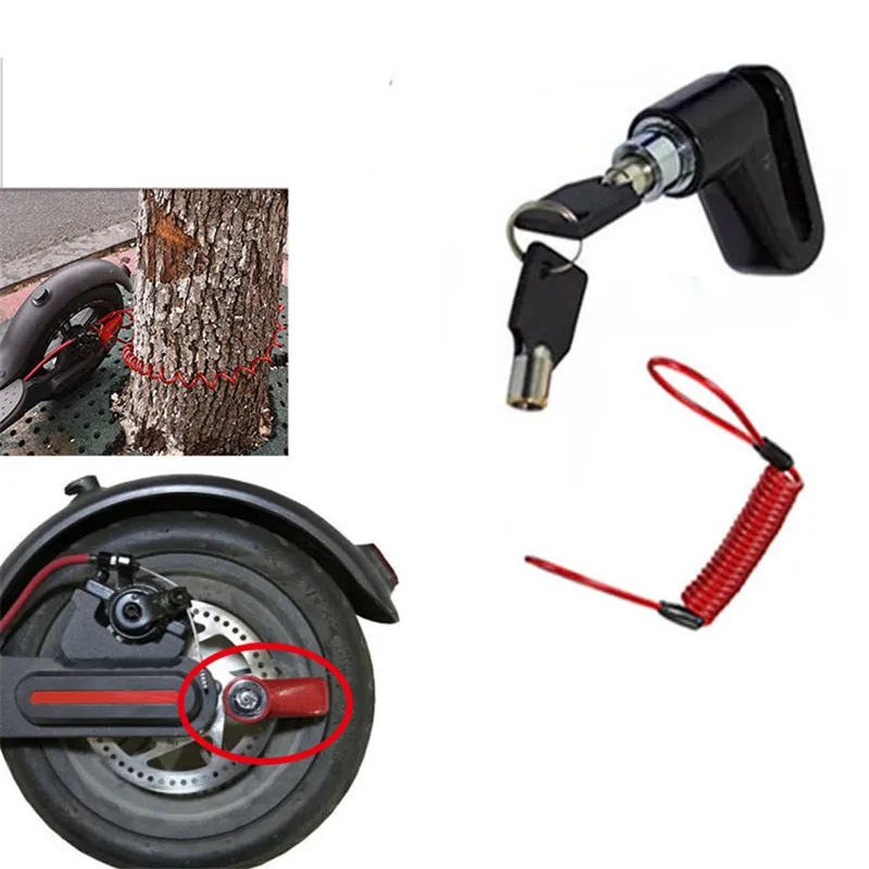 Xiaomi Mijia M365 Electric Scooter Murdguard Fender Kickstand Light Clasped Guard Ring Disc Brakes Pads Repair Replacement Part