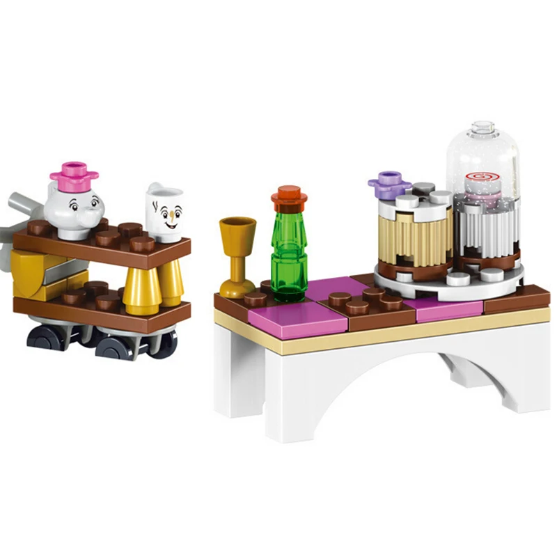 LELE 37001 Beauty And The Beasts Castle Building Blocks Sets Brick Compatible Lepining Friends Toys For Children | Игрушки и хобби