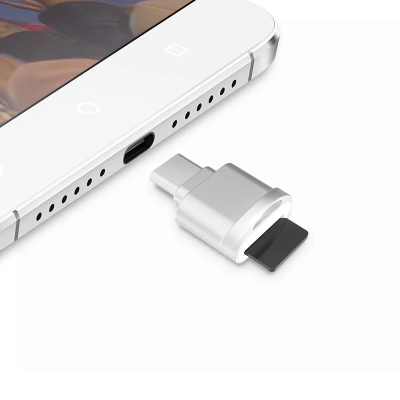 DM Mini Type C usb3.1 Micro SD TF кардридер для Macbook или смартфона с интерфейсом type c|memory card