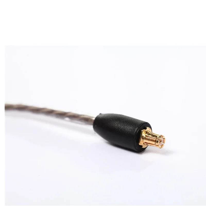 HIFI обновления MMCX кабель для Shure SE215 SE535 SE846 SE425 ue900 наушники 4 ряда переплетения iPhone