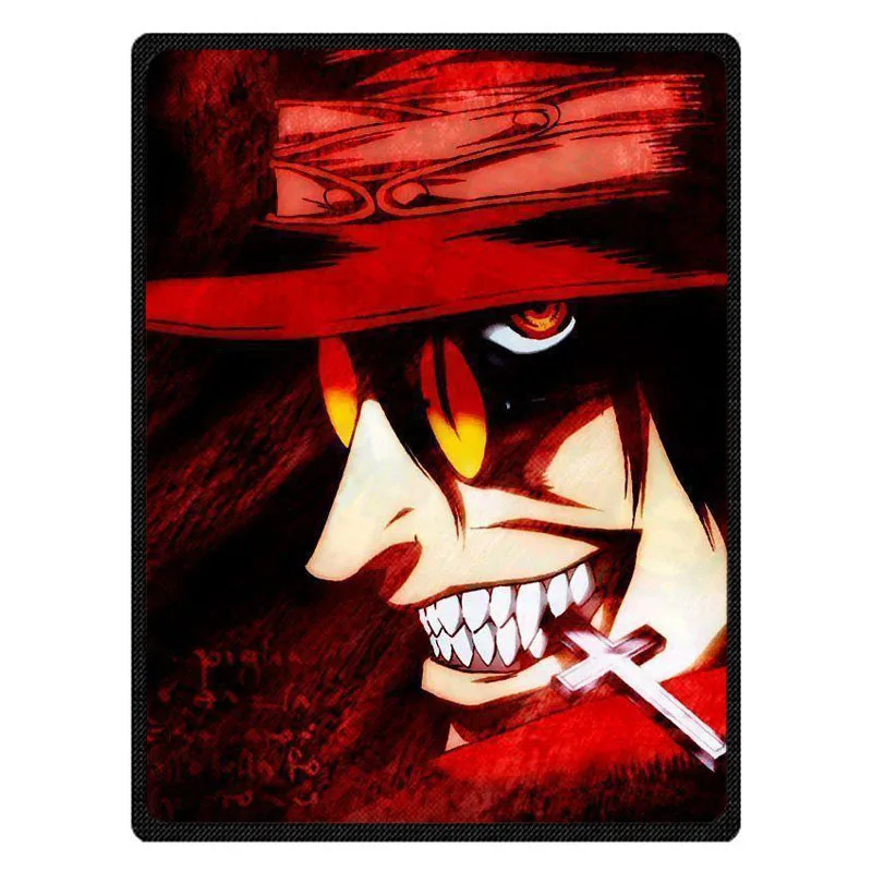 Горячая продажа Kintting одеяла Hellsing Manta Флисовое одеяло диван/кровать/Самолет