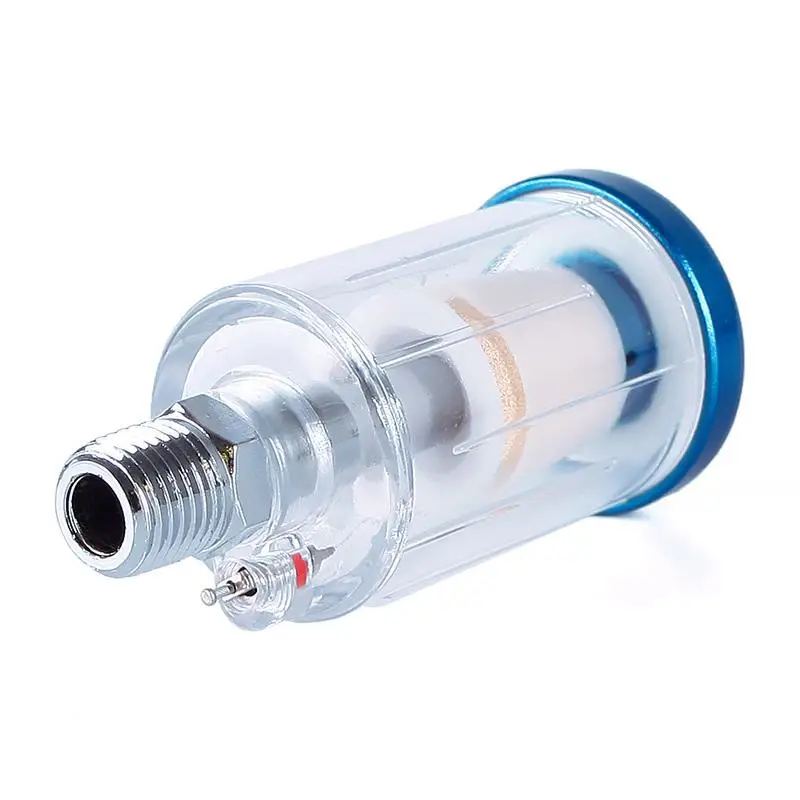 Миниатюрный фильтр водяная ловушка новый прозрачный пистолет распылитель 1/4