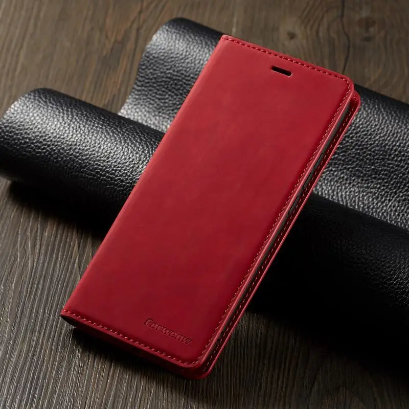 Red Чехол для телефона s для huawei mate 20 Lite Pro, чехол, роскошный Магнитный Флип, простой кошелек, подставка, кожаная сумка mate 20 Lite Pro Coque - Цвет: Red