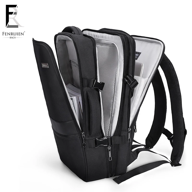 FENRUIEN новый 17 дюймов рюкзак для ноутбука мужской деловой водостойкий usb зарядка