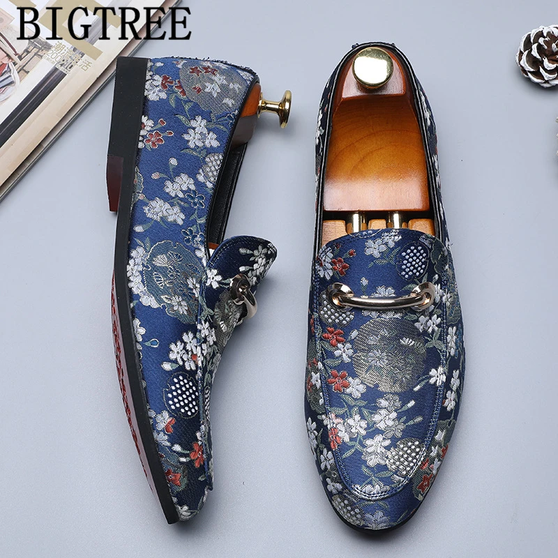 Свадебные мужские туфли элегантные Брендовые вечерние с вышивкой для мужчин