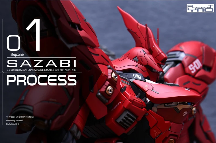 Comic Club Refitting набор Sazabi GK 2,0 для Gundam MG 1/100 MSN-04 Sazabi Ver. Ka